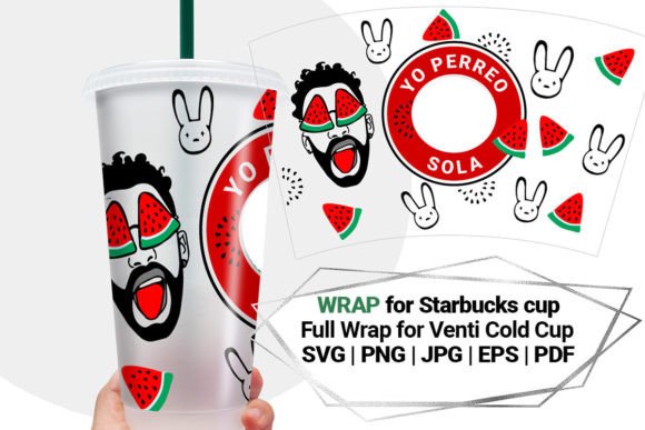 B Bunny Wrap for Starbucks 24 Oz Cup
