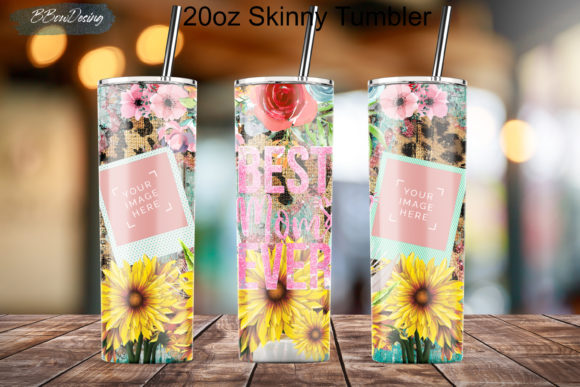 Best Mom Ever Photo Frame Tumbler