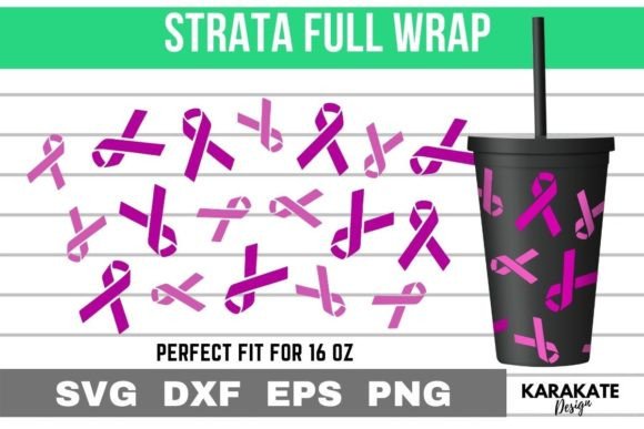 Campaign Ribbon, 16 Oz Strata Cup Wrap