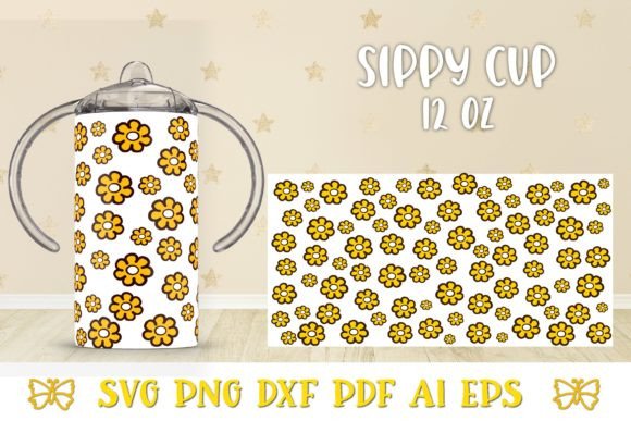 Sippy Cup Sublimation. 12 Oz Sippy Kids